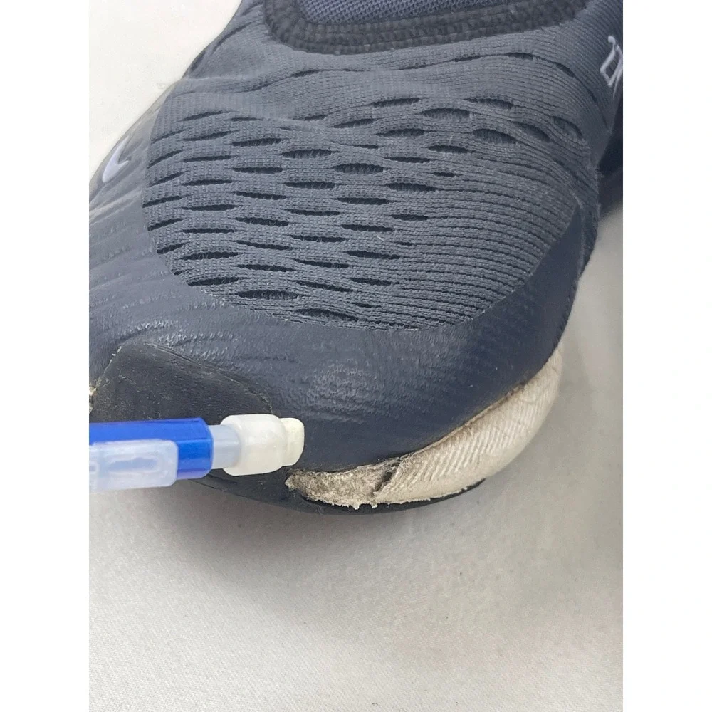 Nike‎ Air Max 270 Boys Size 6.5Y Obsidian Blue Black Running Shoes 943345-408